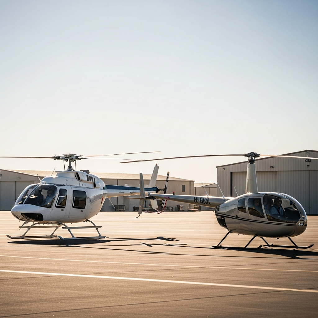 Bell 407 vs Robinson R66 Which One Makes Sense