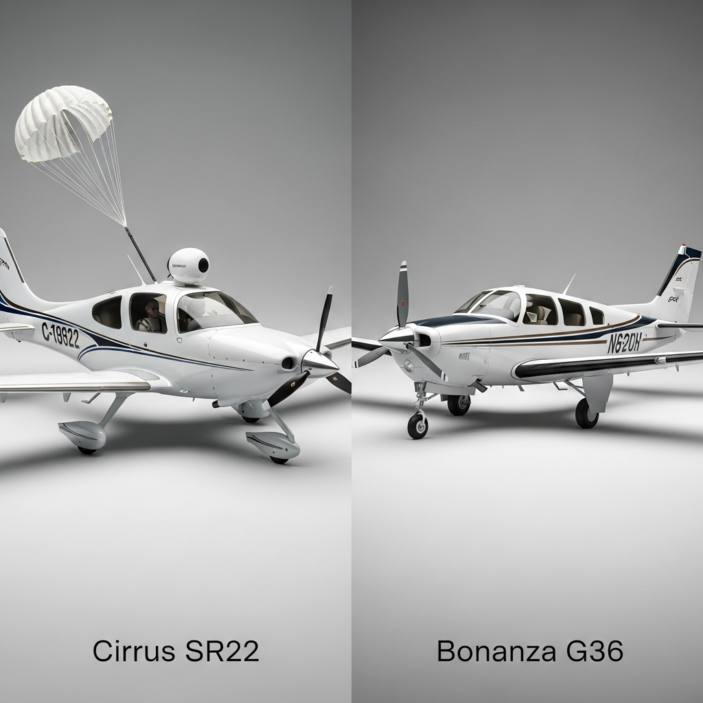 Cirrus SR22 vs Bonanza G36 — Which Four-Seat Single Should You Buy?